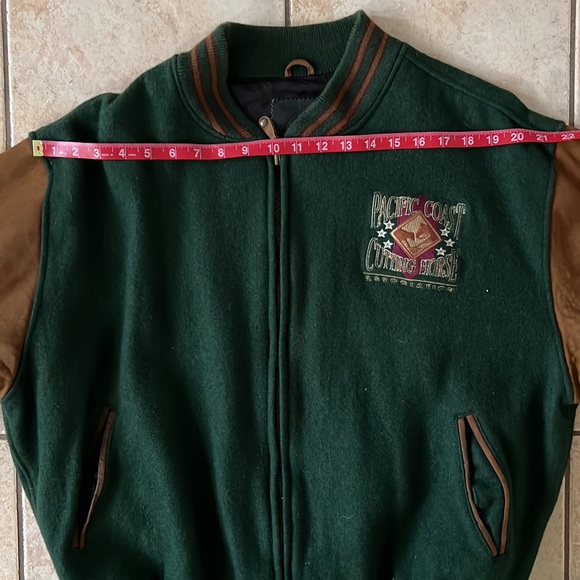Golden Bear Varsity Bomber Jacket,‎ Pacific Coast Cutting Association, Sz XL - Picture 14 of 15